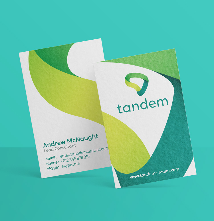 A Jackson Design - Tandem Circular Consulting Branding